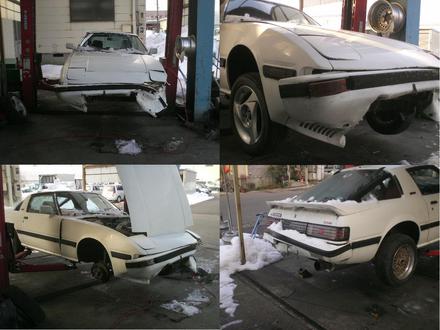 サバンナRX7（SA22C）事故車よりの部品取りイメージ1